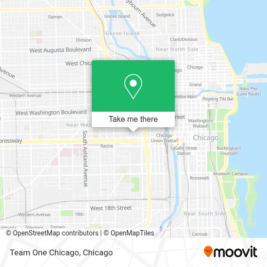 Team One Chicago map