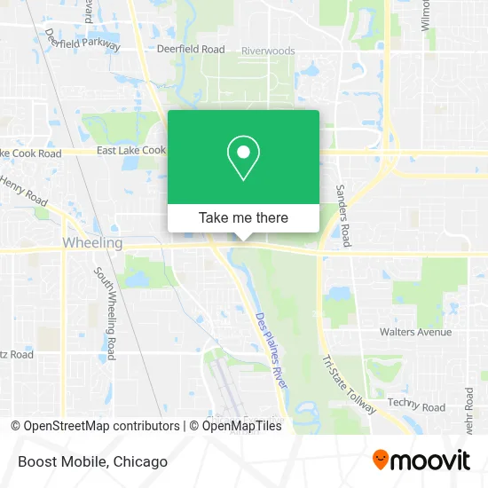 Boost Mobile map