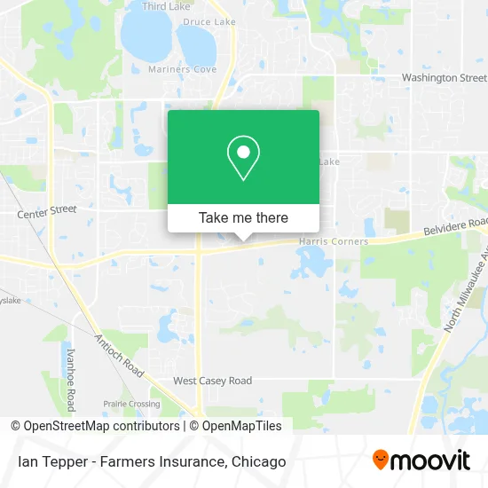 Ian Tepper - Farmers Insurance map