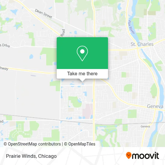 Prairie Winds map