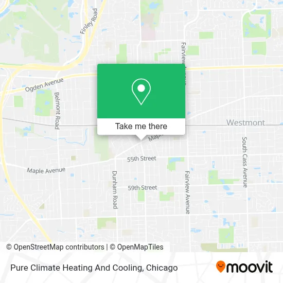 Pure Climate Heating And Cooling map