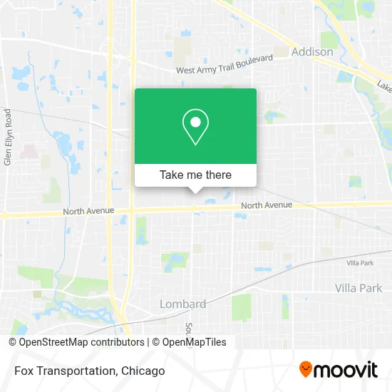 Fox Transportation map