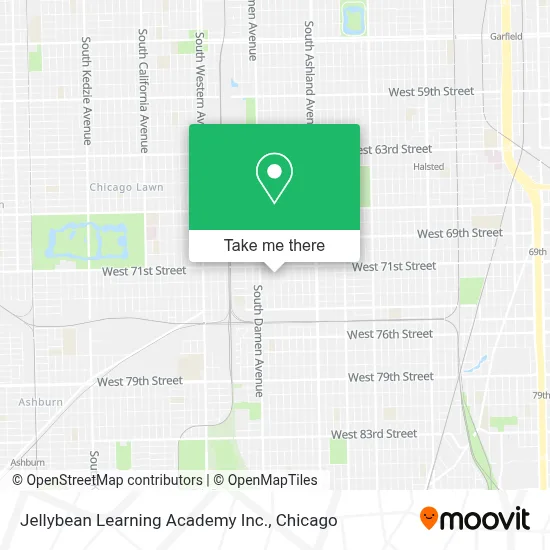 Jellybean Learning Academy Inc. map