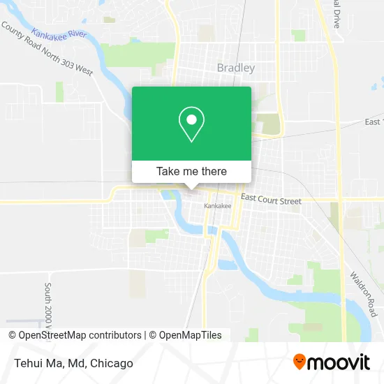 Tehui Ma, Md map