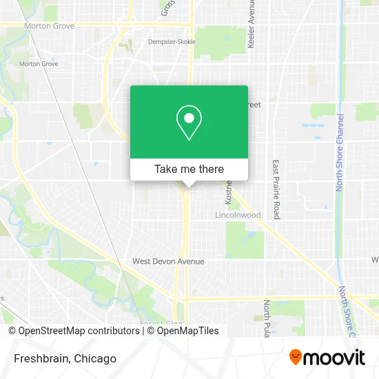 Freshbrain map