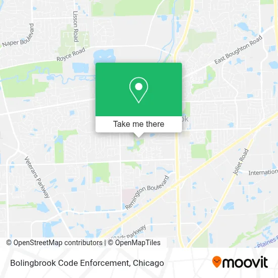 Bolingbrook Code Enforcement map