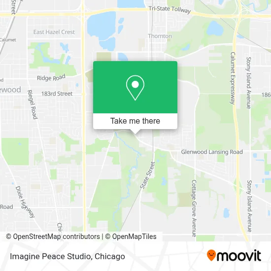 Imagine Peace Studio map