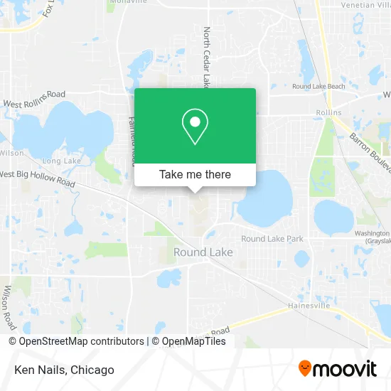Ken Nails map