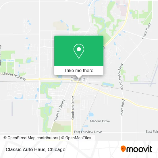 Classic Auto Haus map