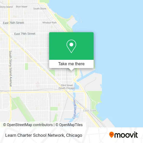 Learn Charter School Network map