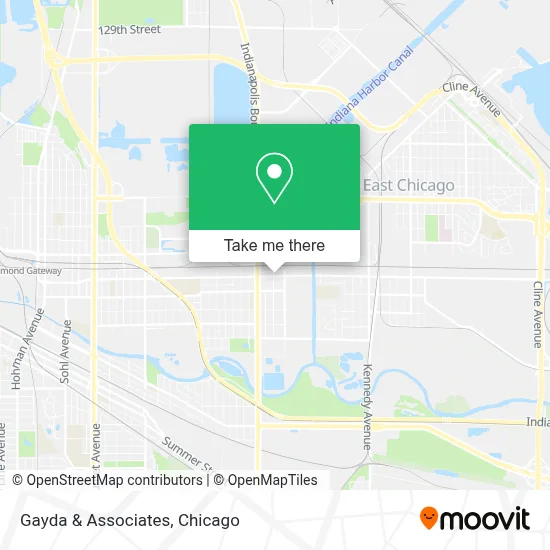Gayda & Associates map