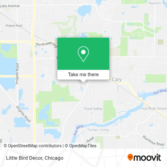 Little Bird Decor map