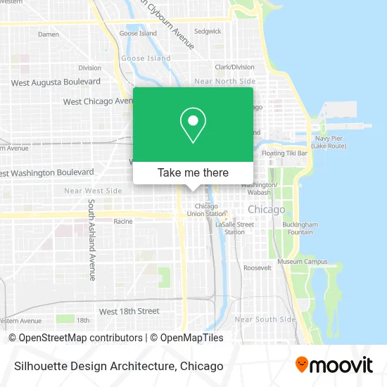 Silhouette Design Architecture map
