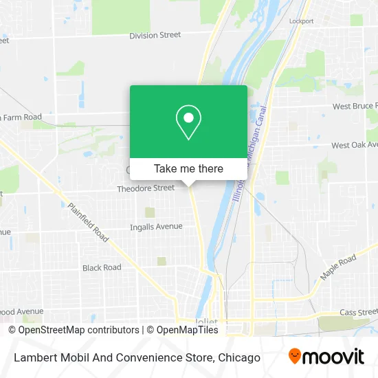 Lambert Mobil And Convenience Store map