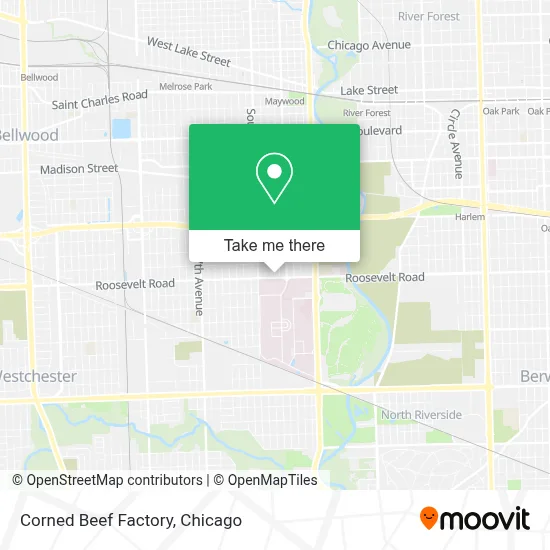 Corned Beef Factory map
