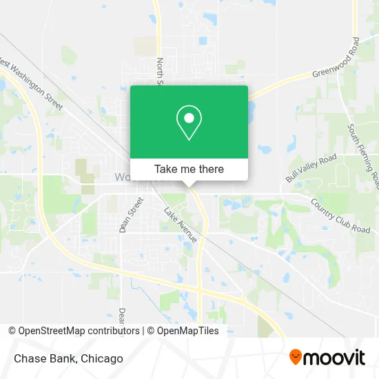Chase Bank map