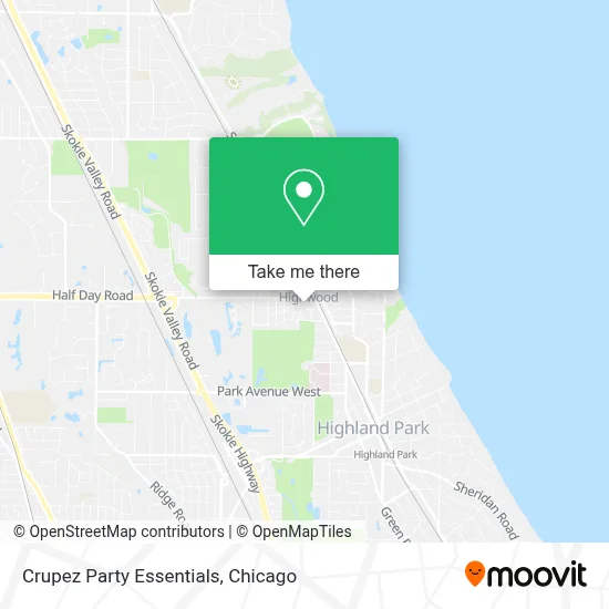 Crupez Party Essentials map