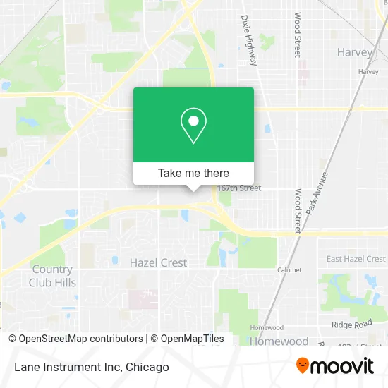 Lane Instrument Inc map