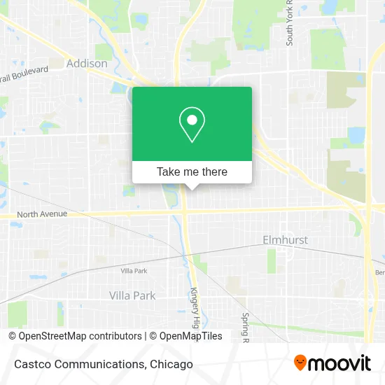 Castco Communications map
