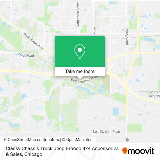 Classy Chassis Truck Jeep Bronco 4x4 Accessories & Sales map