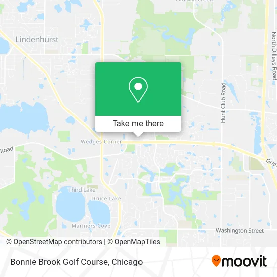 Bonnie Brook Golf Course map