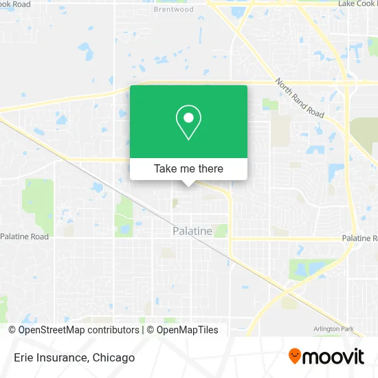 Erie Insurance map