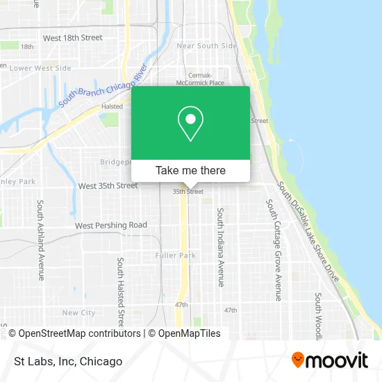 St Labs, Inc map