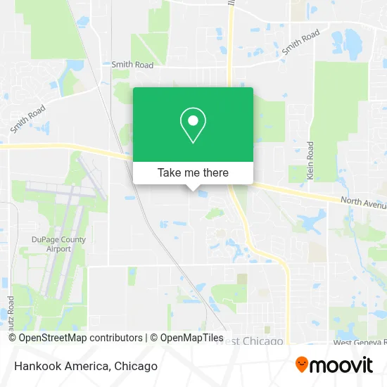 Hankook America map
