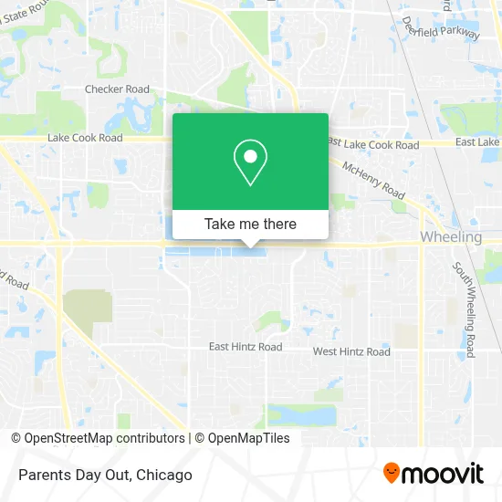 Parents Day Out map