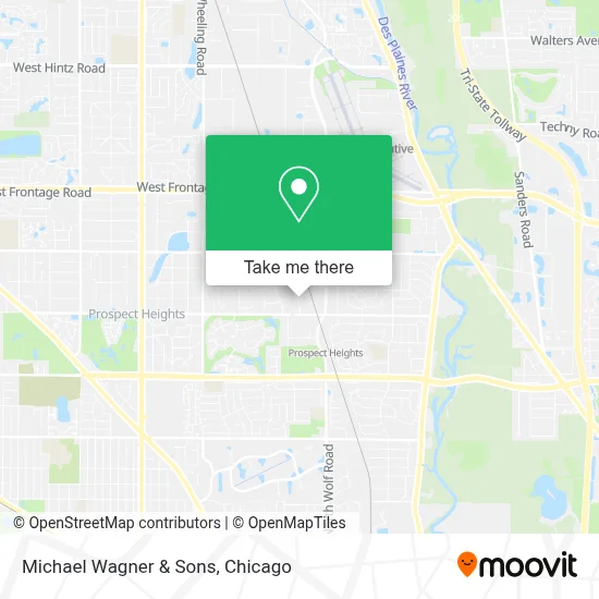 Michael Wagner & Sons map
