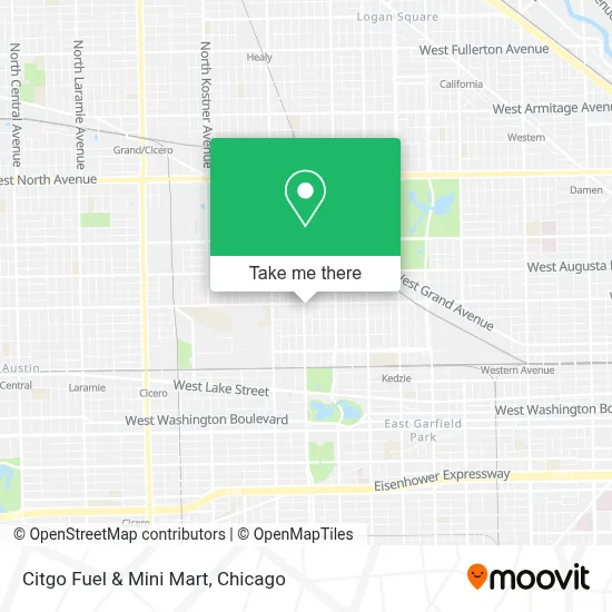 Citgo Fuel & Mini Mart map