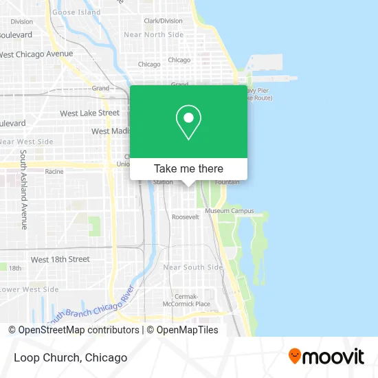 Loop Church map