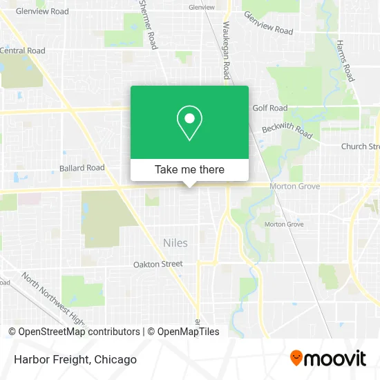 Harbor Freight map