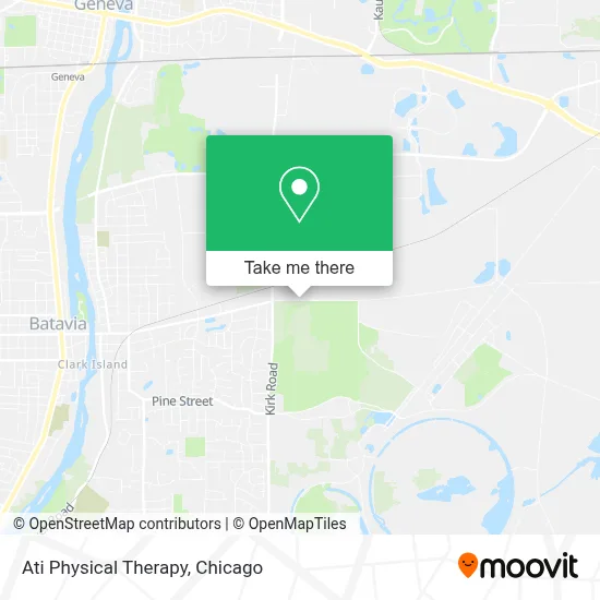Ati Physical Therapy map