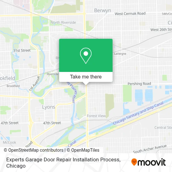 Experts Garage Door Repair Installation Process map