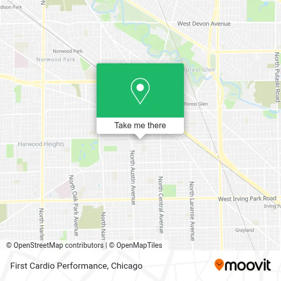 First Cardio Performance map