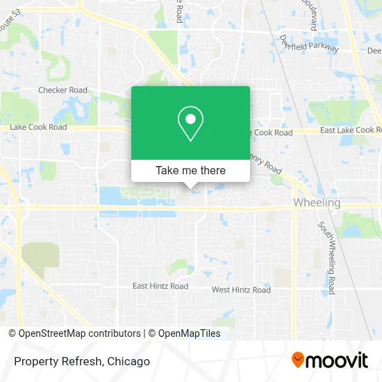 Property Refresh map