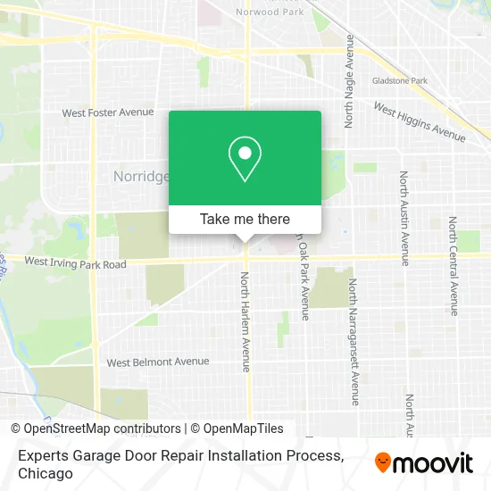 Experts Garage Door Repair Installation Process map