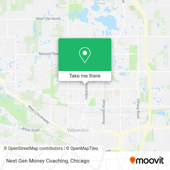 Next Gen Money Coaching map