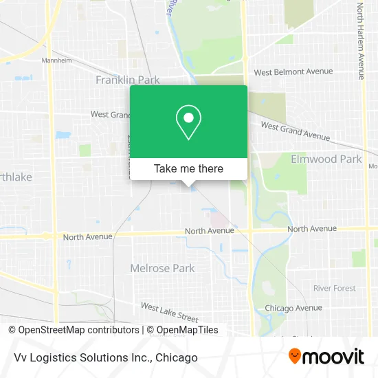 Vv Logistics Solutions Inc. map