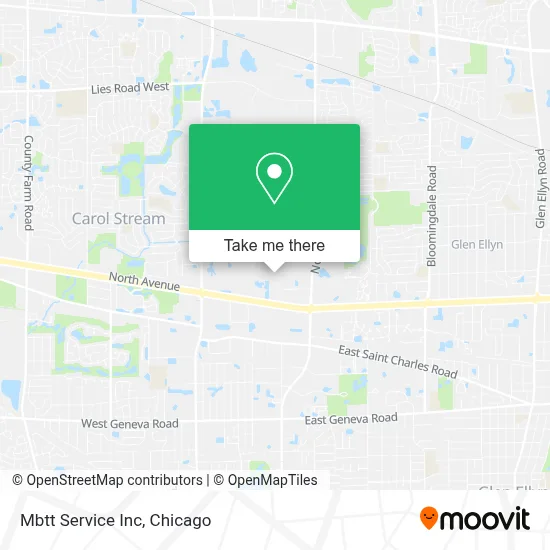 Mbtt Service Inc map