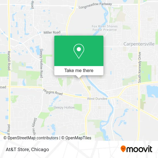 At&T Store map