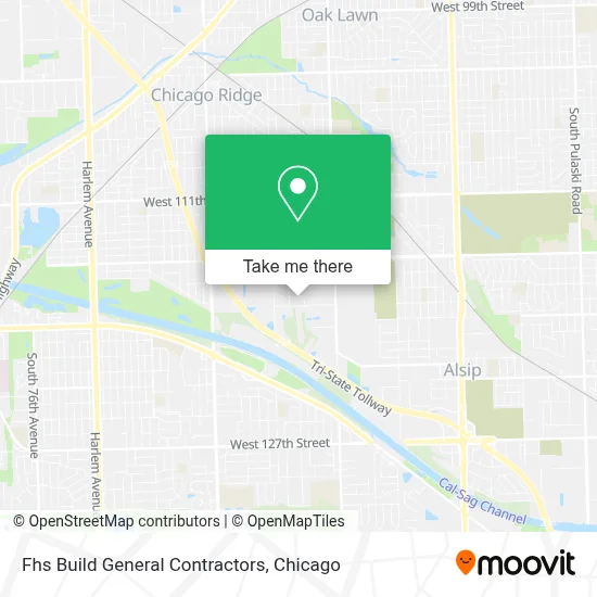 Fhs Build General Contractors map