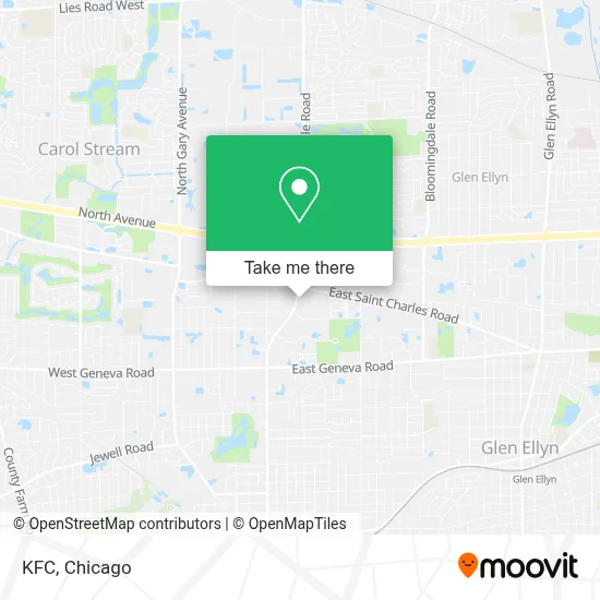 Kfc map