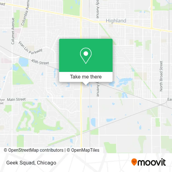 Geek Squad map