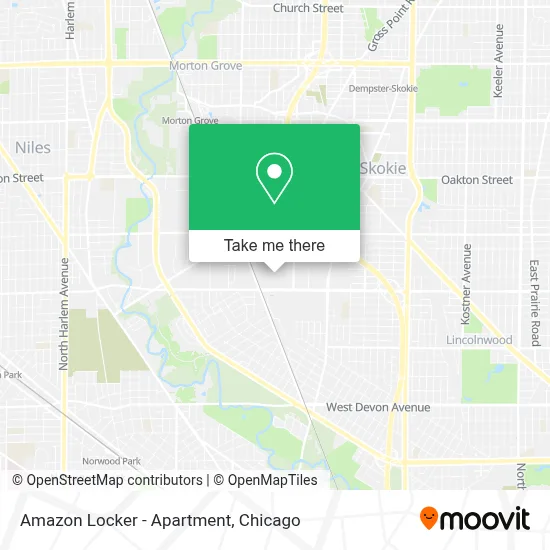 Amazon Locker - Apartment map