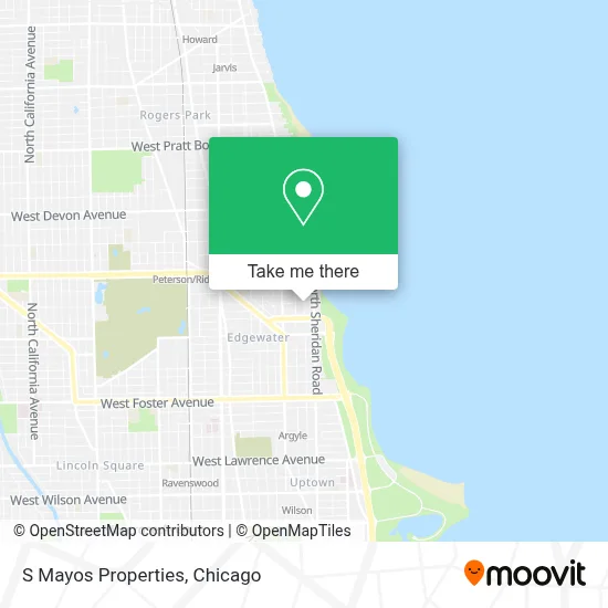 S Mayos Properties map