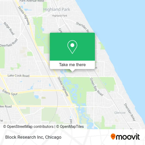 Block Research Inc map