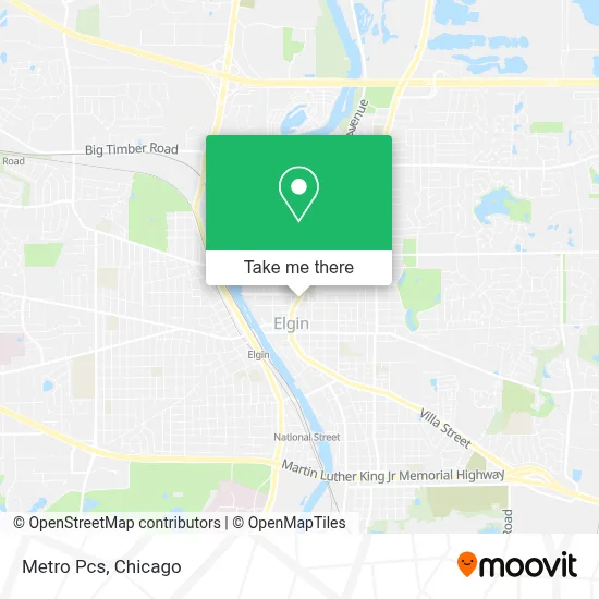 Metro Pcs map
