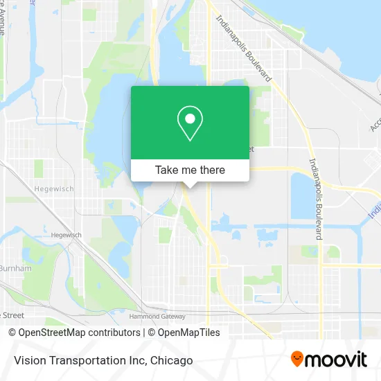 Vision Transportation Inc map